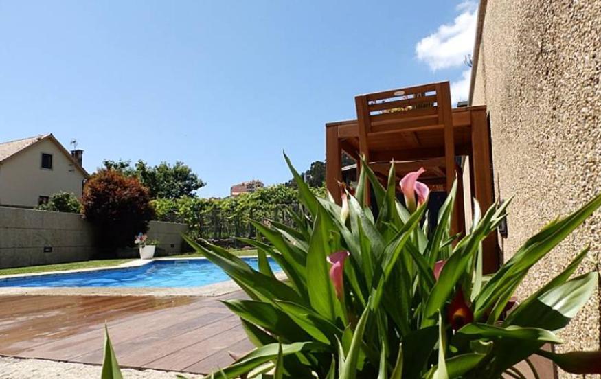 Casa Piscina Boleros Villa Combarro Exterior photo